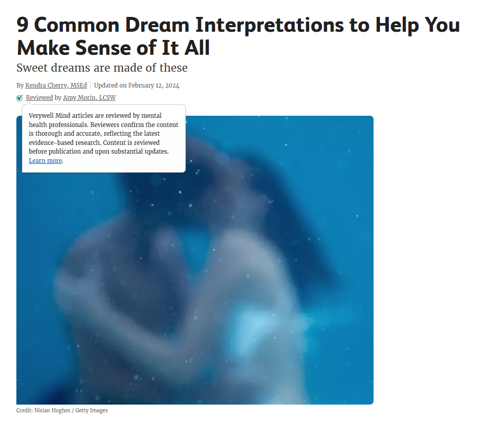 Understanding Your Dreams
