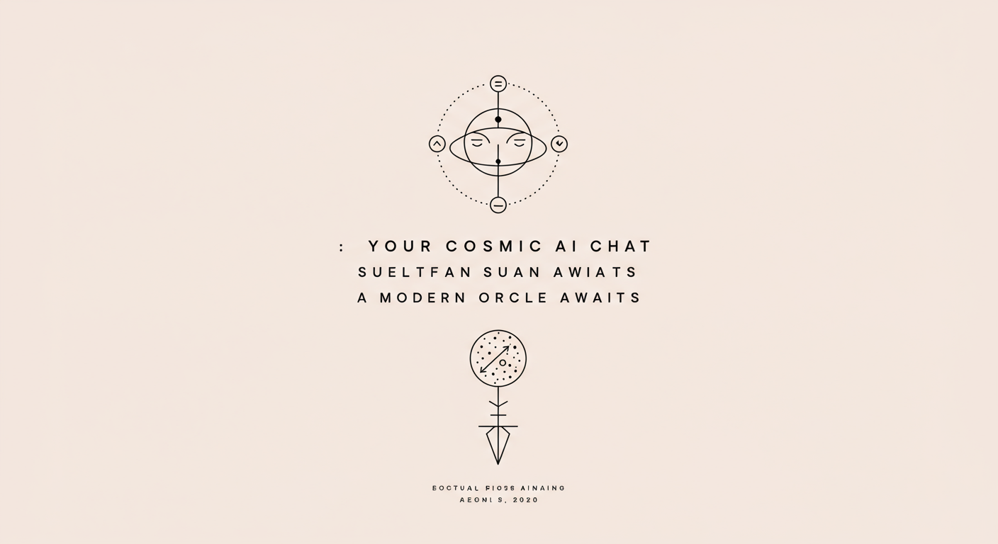 Your Cosmic AI Chat: A Modern Oracle Awaits