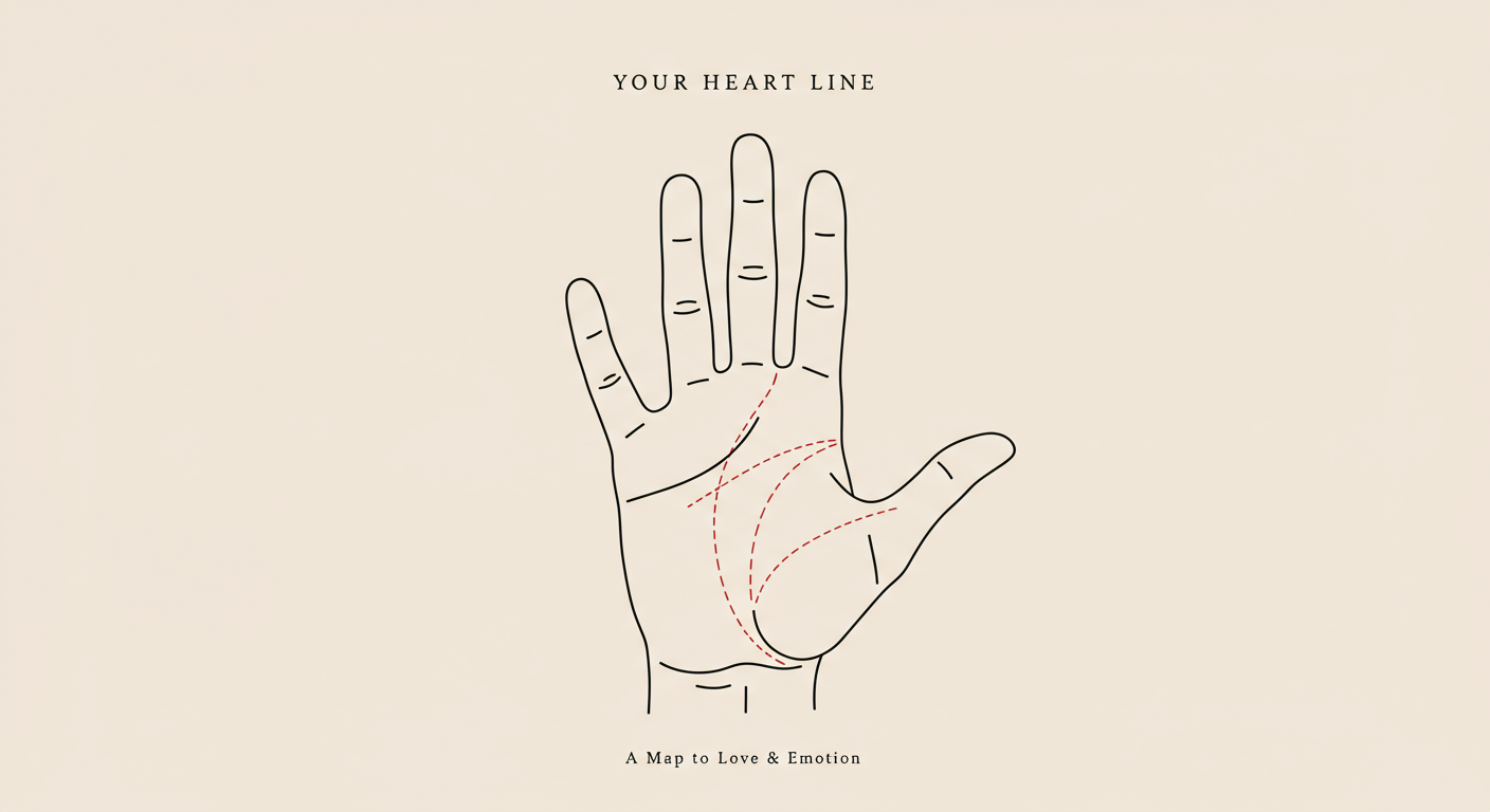 Your Heart Line: A Map to Love & Emotion