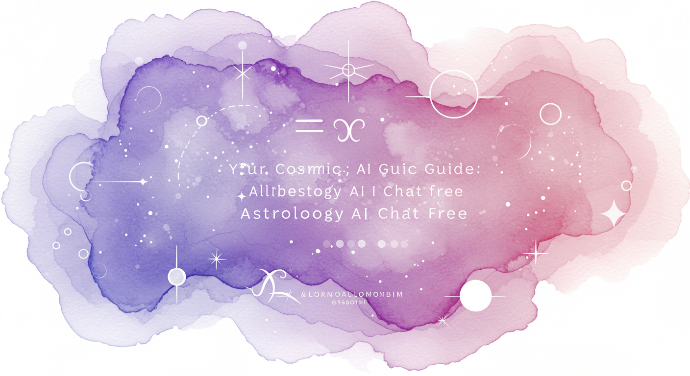 Your Cosmic AI Guide: Astrology AI Chat Free