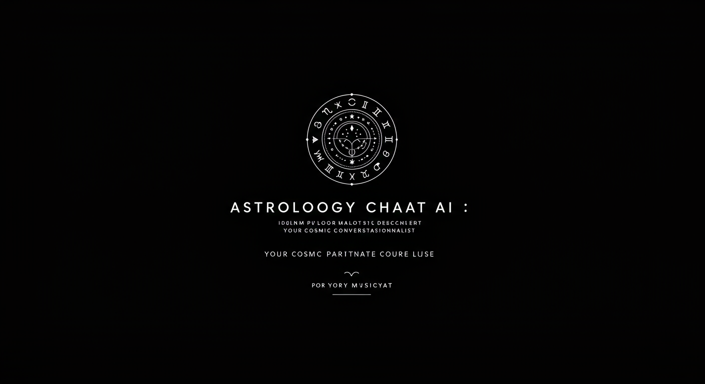 Astrology Chat AI: Your Cosmic Conversationalist