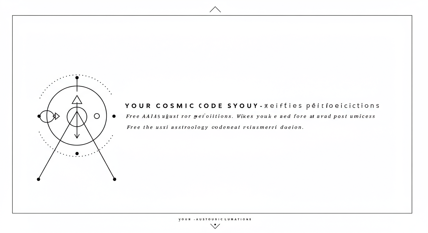 Your Cosmic Code: Free AI Astrology Predictions
