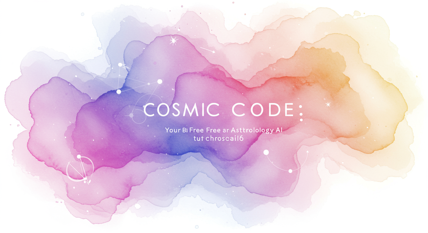 Cosmic Code: Your Best Free Astrology AI Guide
