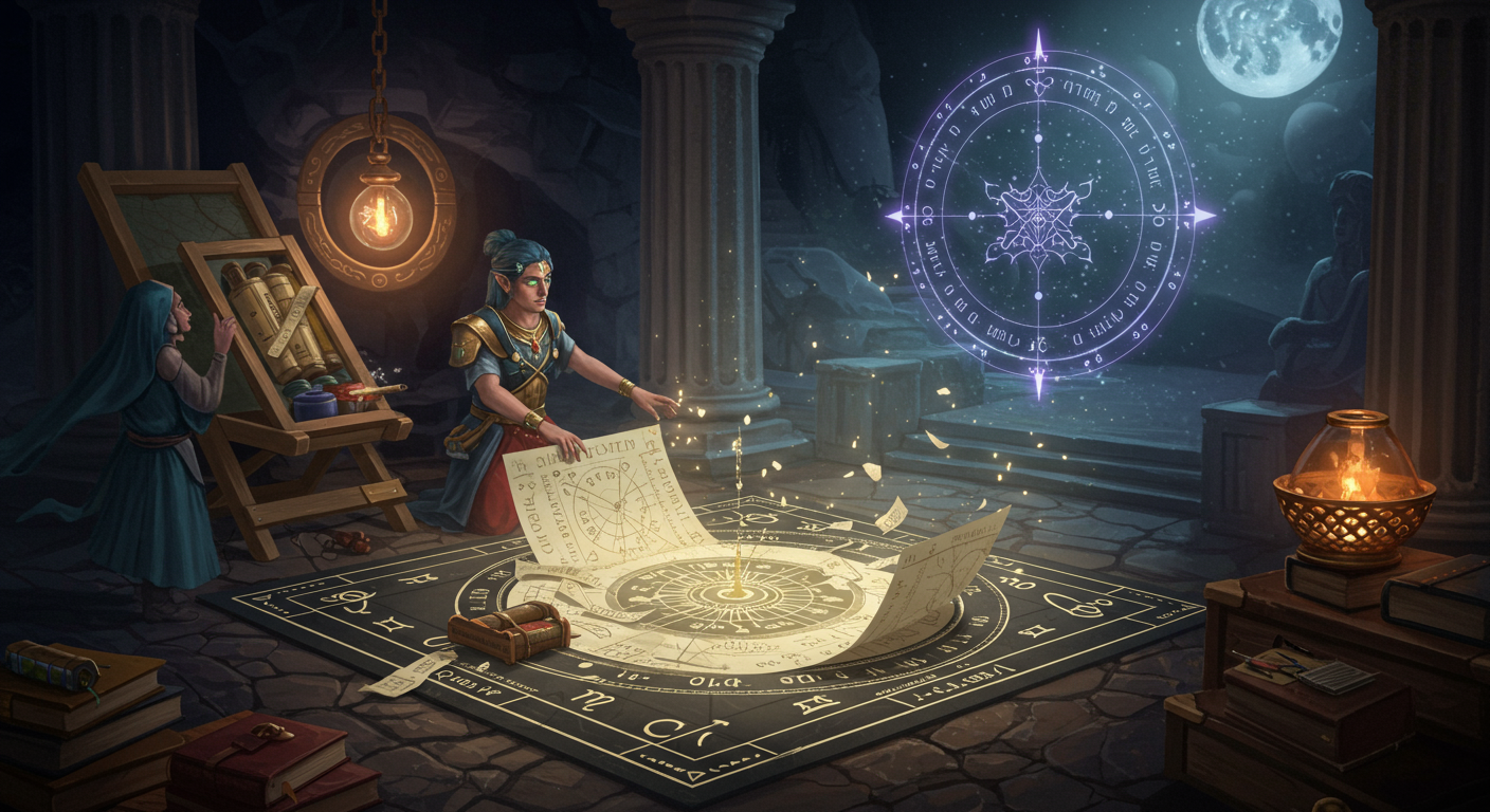 Fold Your Destiny: Square Astrology Charts