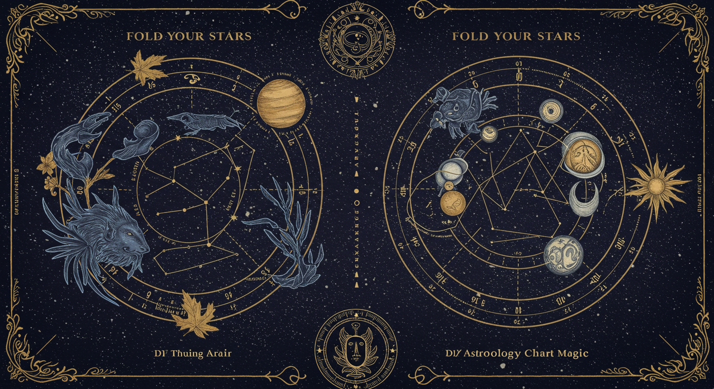 Fold Your Stars: DIY Astrology Chart Magic