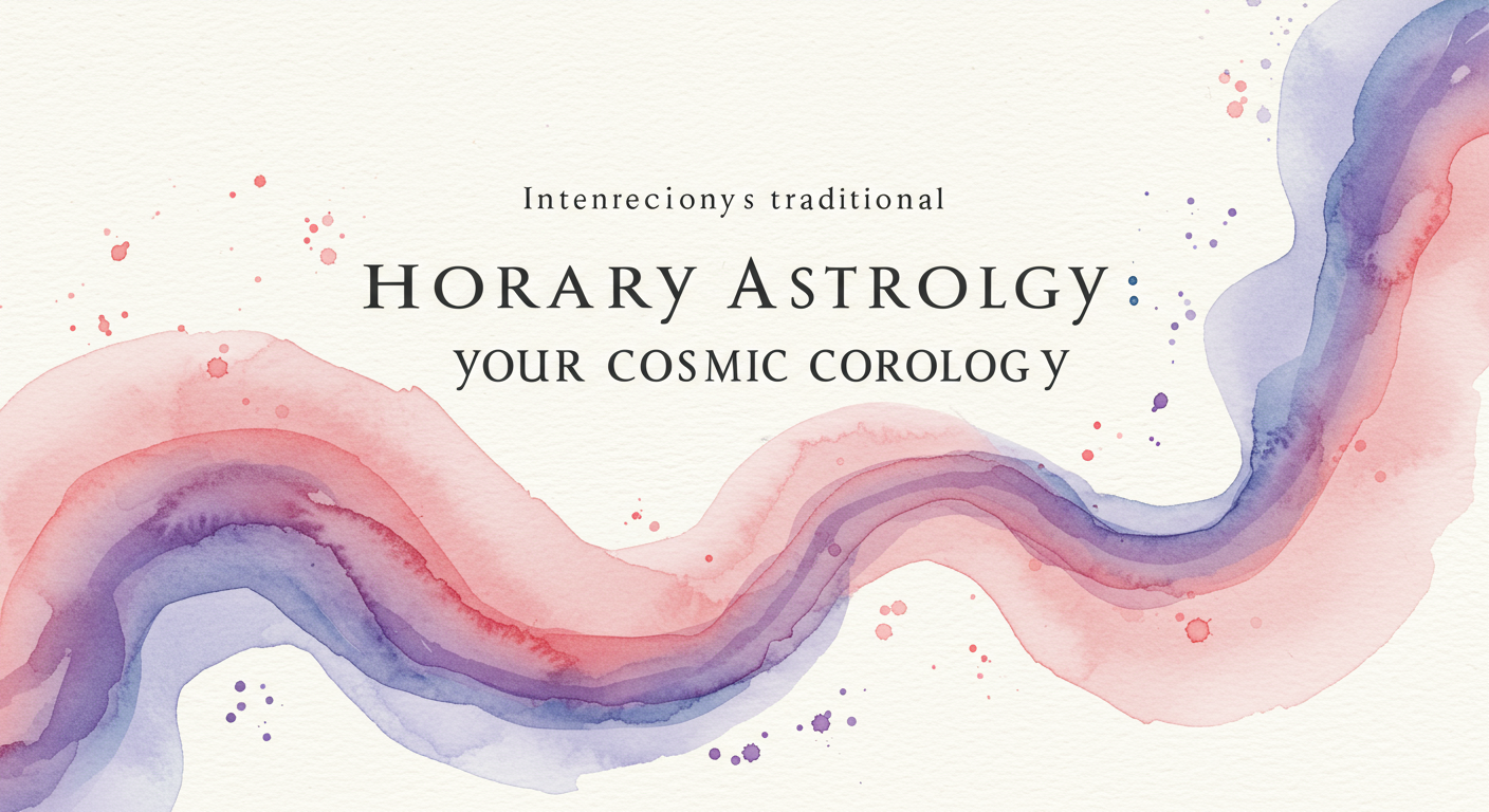 Horary Astrology: Your Cosmic Compass