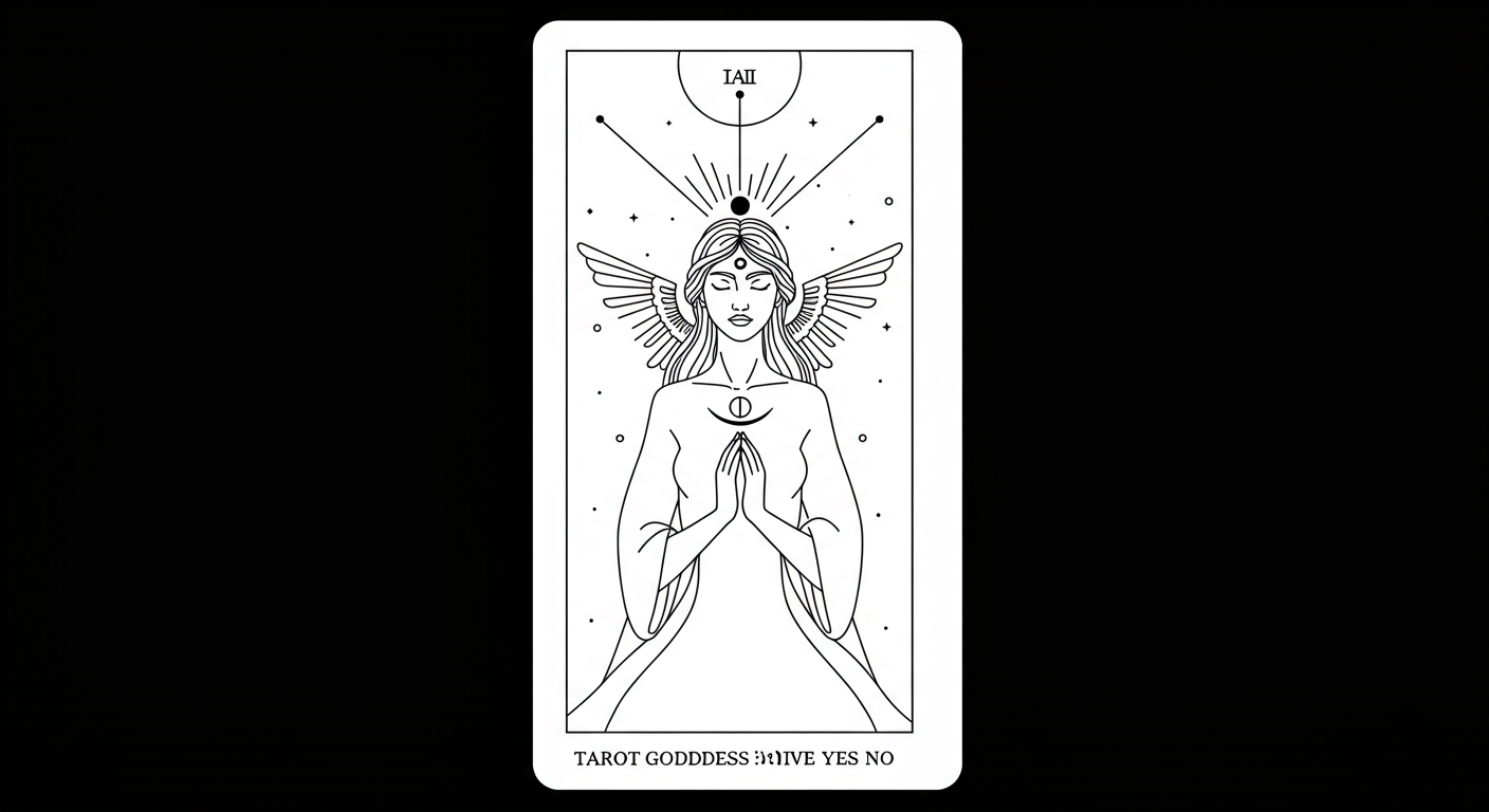 Tarot Goddess Yes/No: Divine Guidance