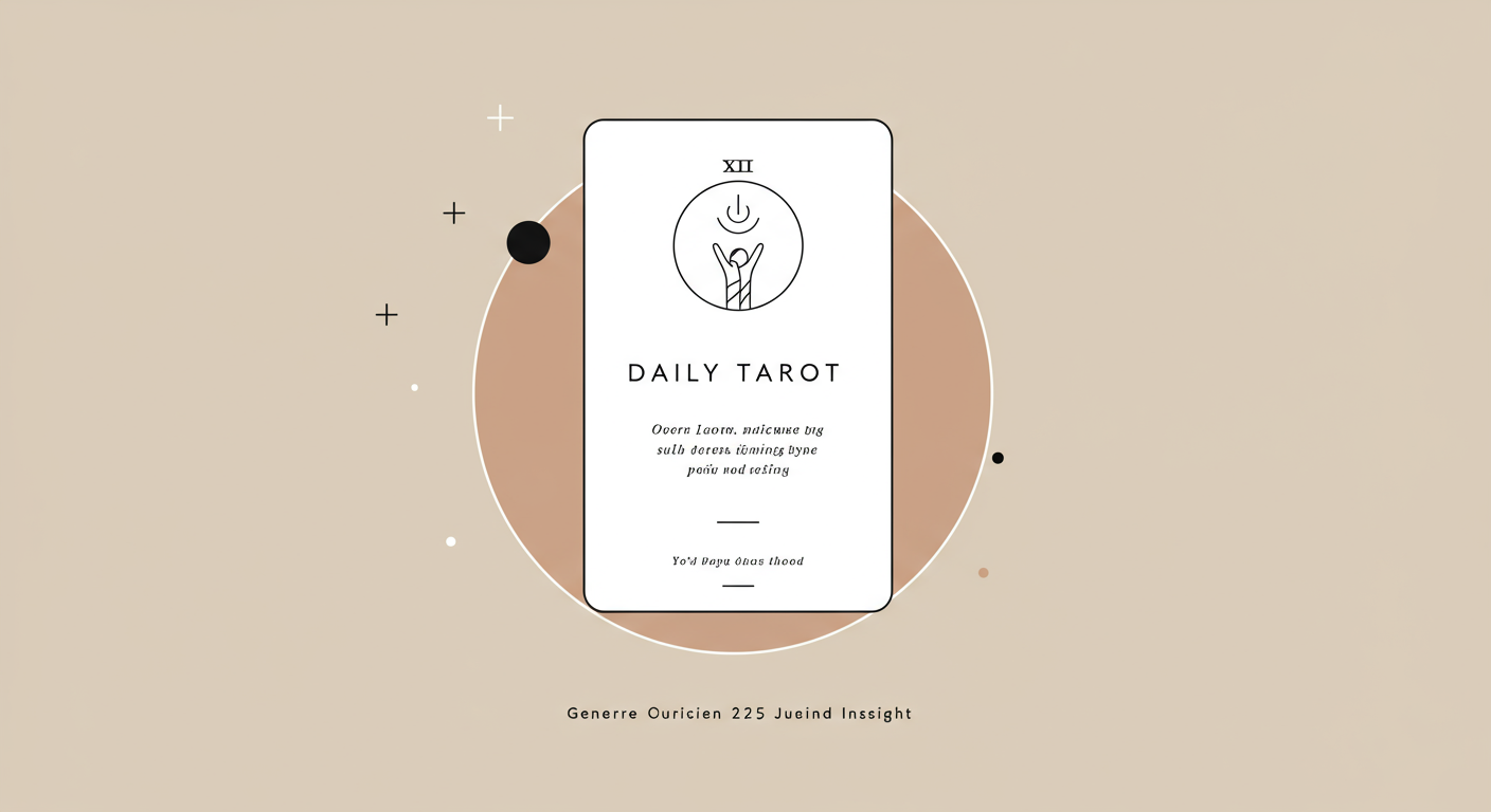 Daily Tarot: Your 25 June 2025 Insight
