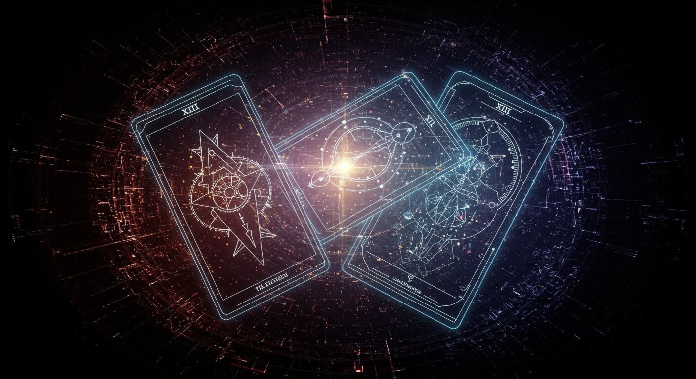 3 Card Tarot: Your Quick Cosmic Compass