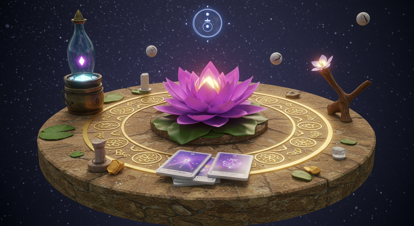 Lotus Tarot: Bloom Your Destiny