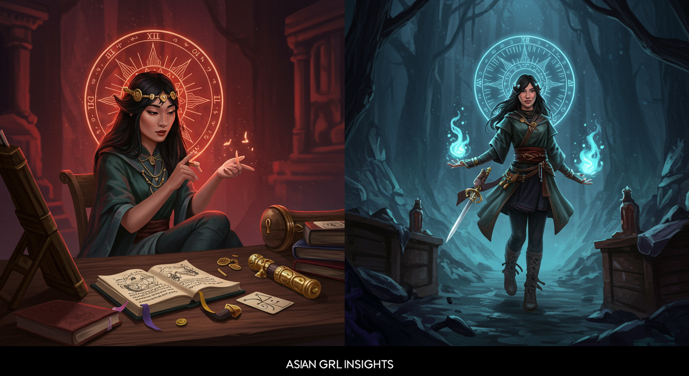 TikTok Tarot: Asian Girl Insights