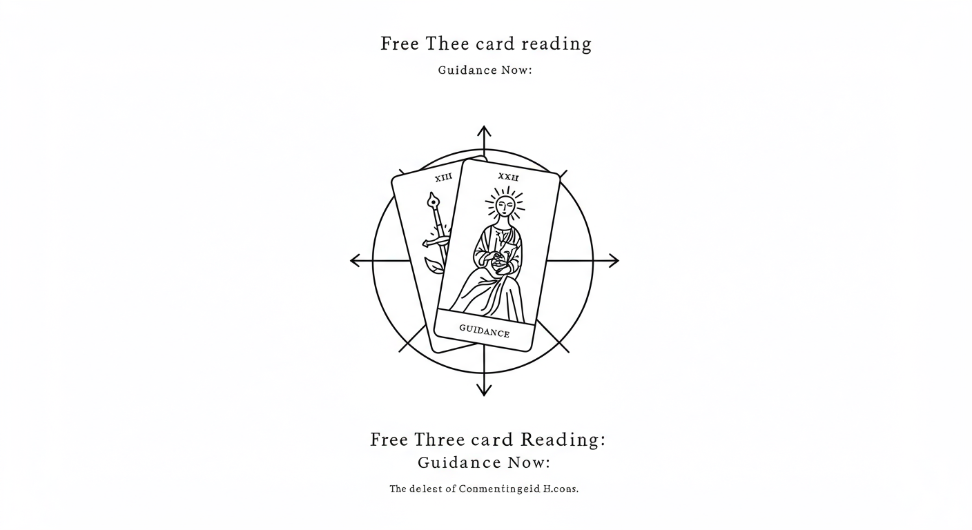 Free Three Card Tarot Reading: Guidance Now