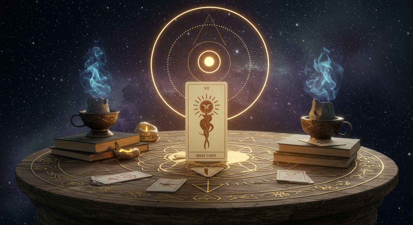 Single Card Tarot: Instant Cosmic Insight