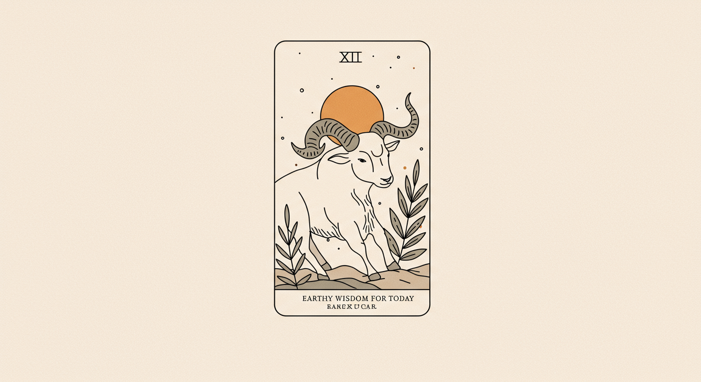 Taurus Tarot: Earthy Wisdom for Today