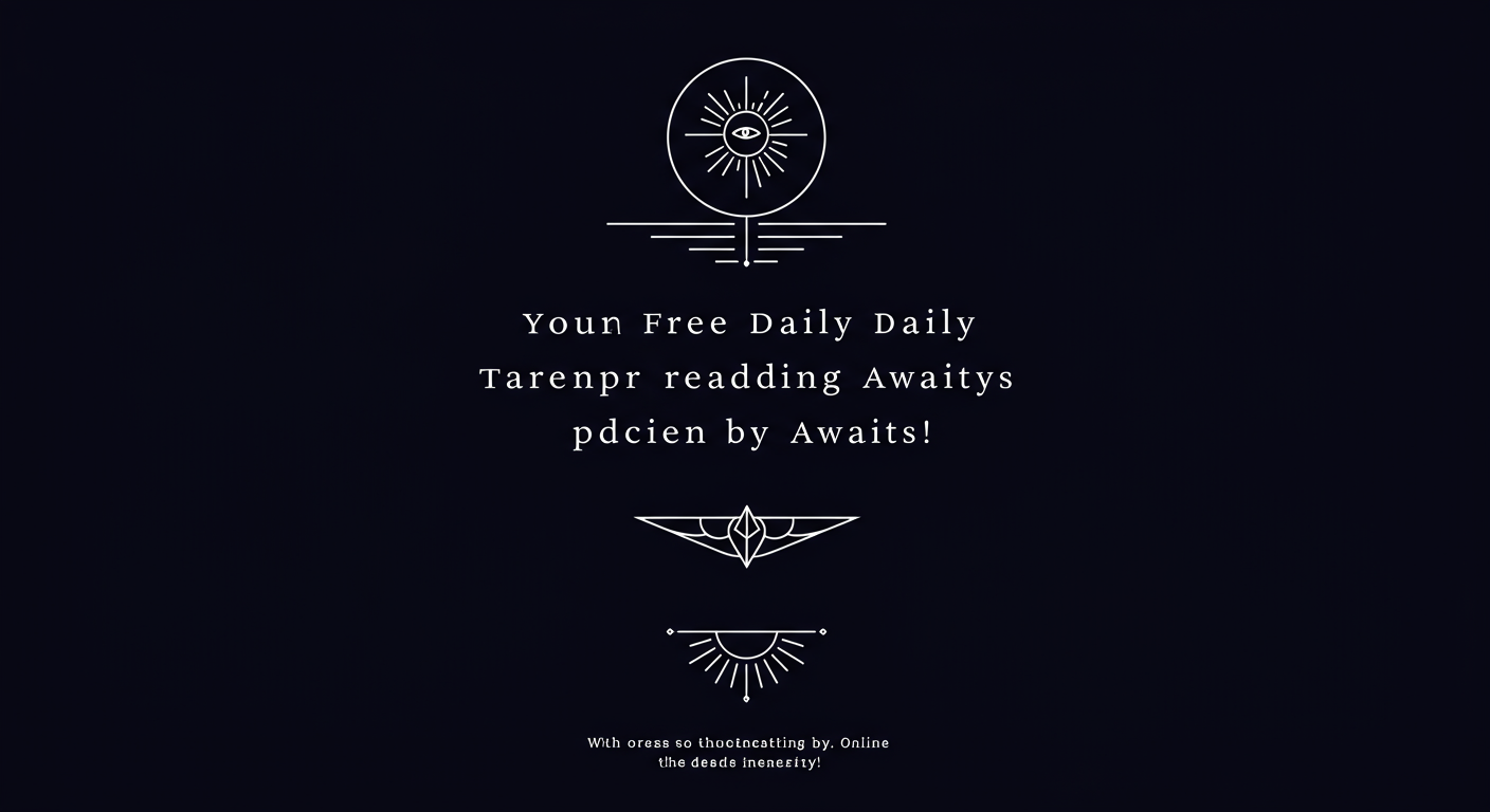 Your Free Daily Tarot Reading Awaits!