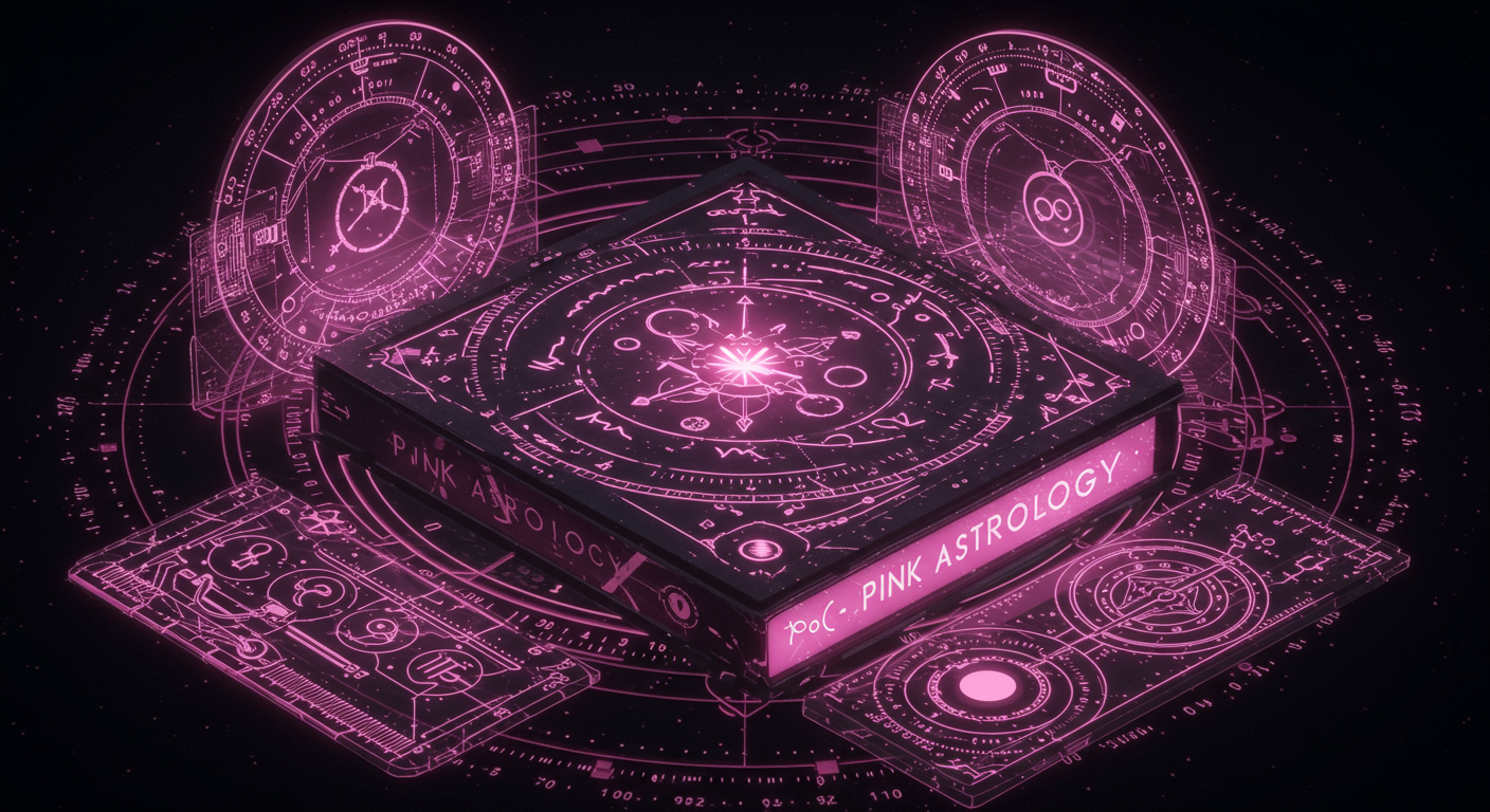 Pink Astrology: Love's Cosmic Compass