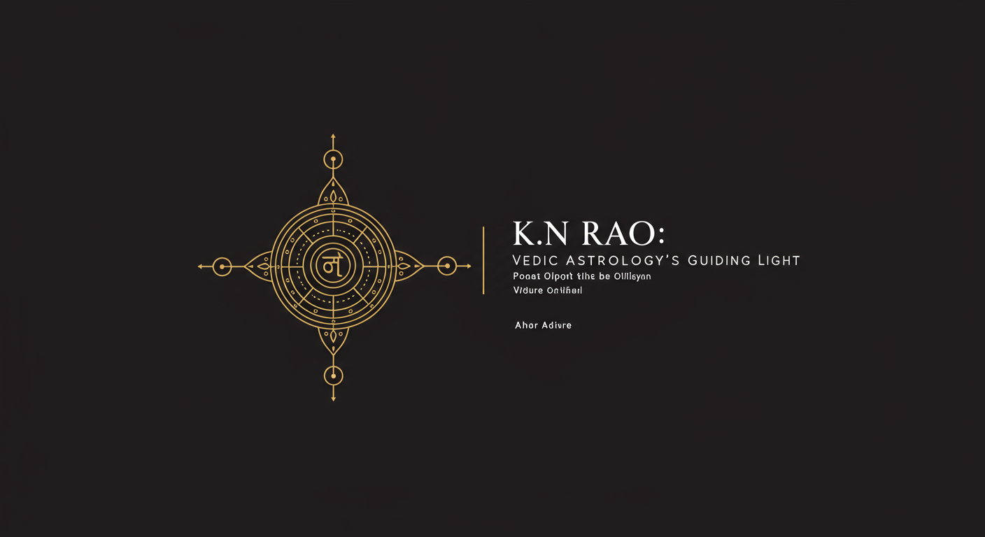 K N Rao: Vedic Astrology's Guiding Light