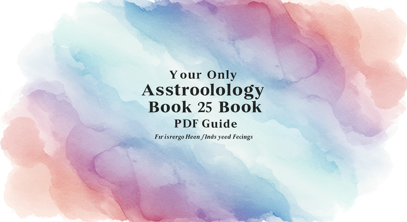 Your Only Astrology Book PDF Guide