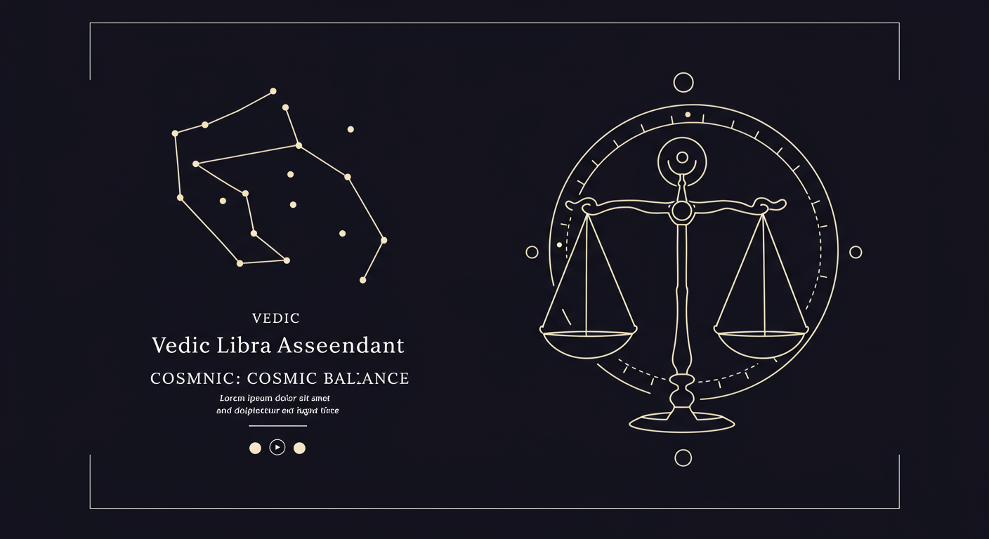 Vedic Libra Ascendant: Cosmic Balance