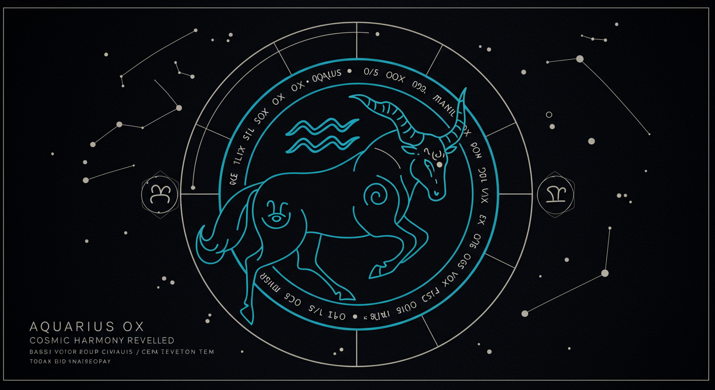Aquarius Ox: Cosmic Harmony Revealed