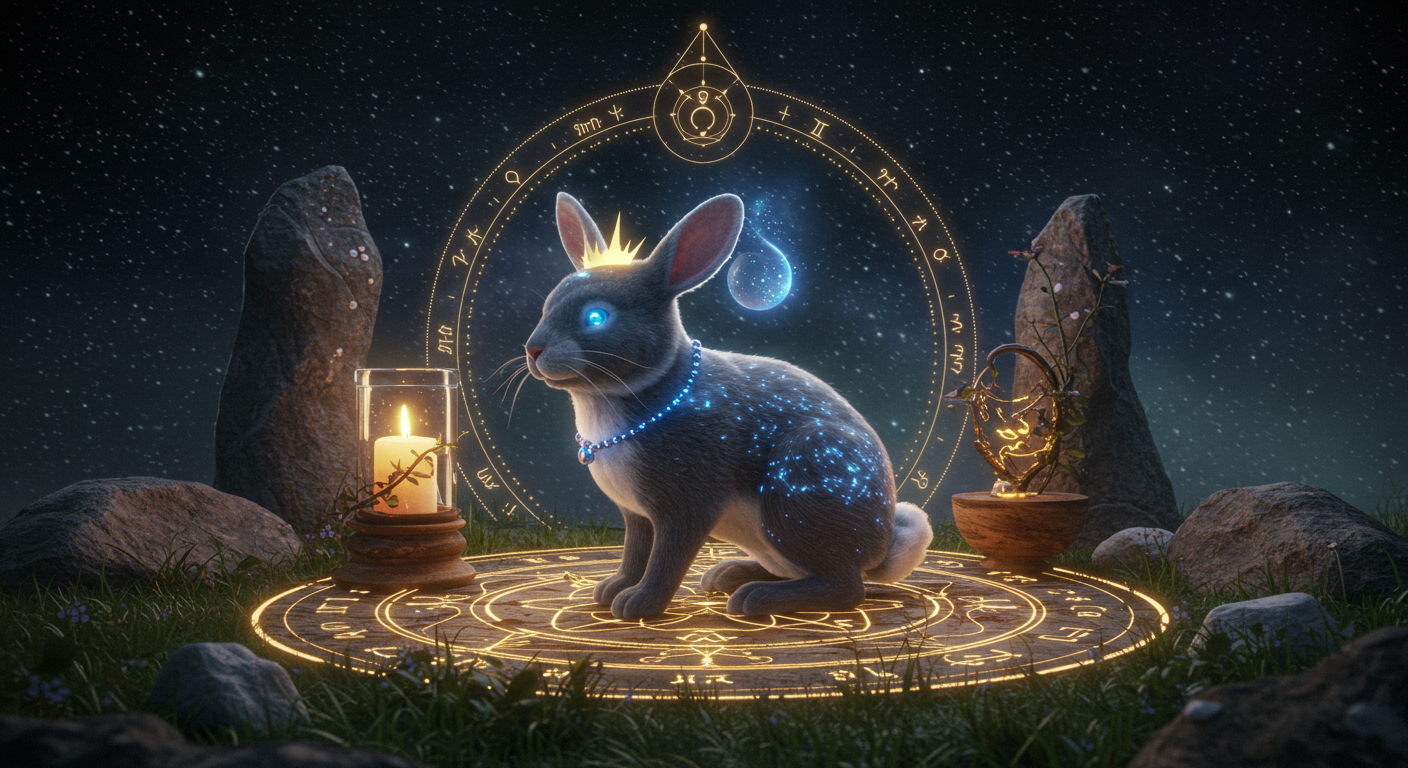 Aquarius Rabbit: Cosmic Hare's Wisdom