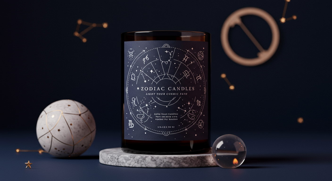 Zodiac Candles: Light Your Cosmic Path