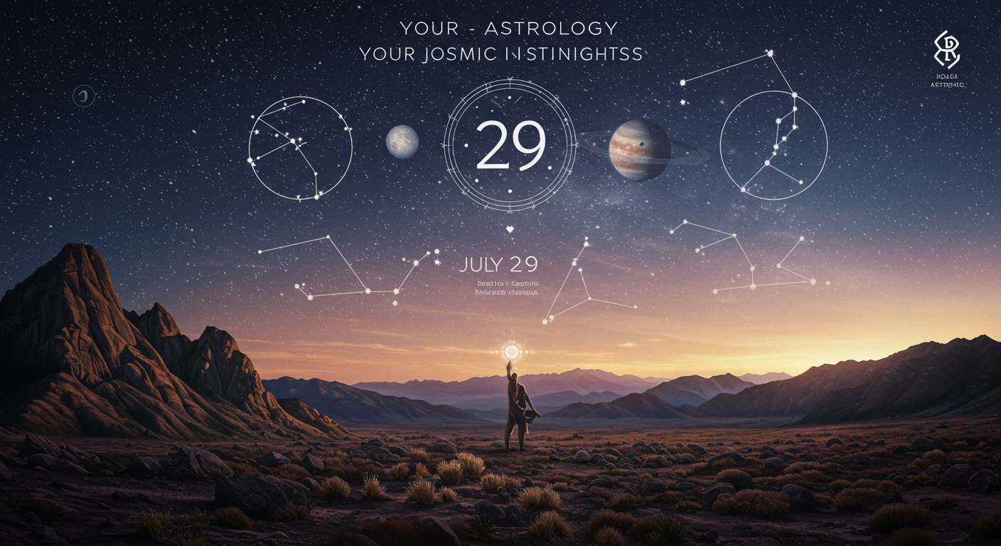 Your Astrology July 29: Cosmic Insights