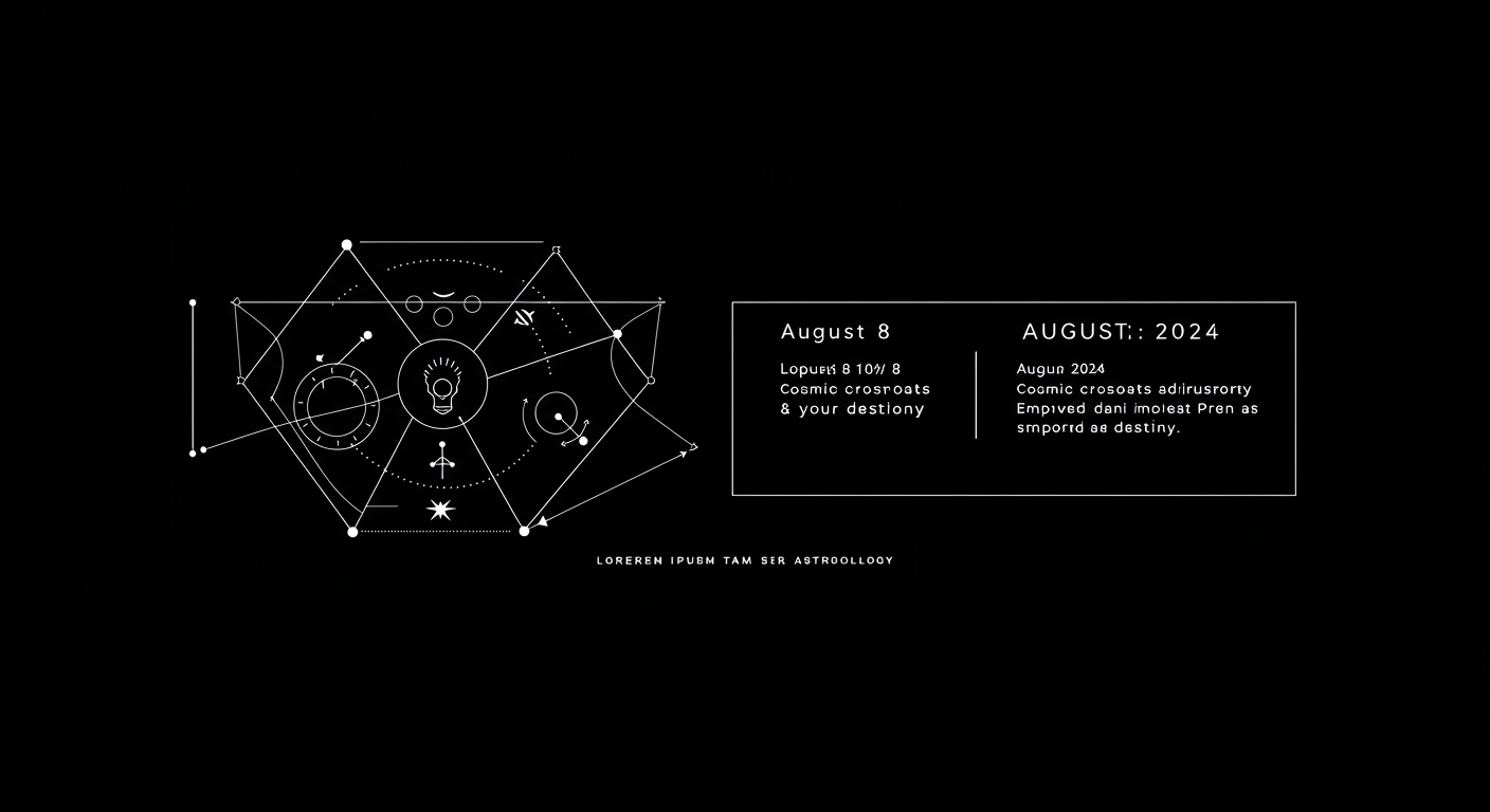 August 8th: Cosmic Crossroads & Your Destiny