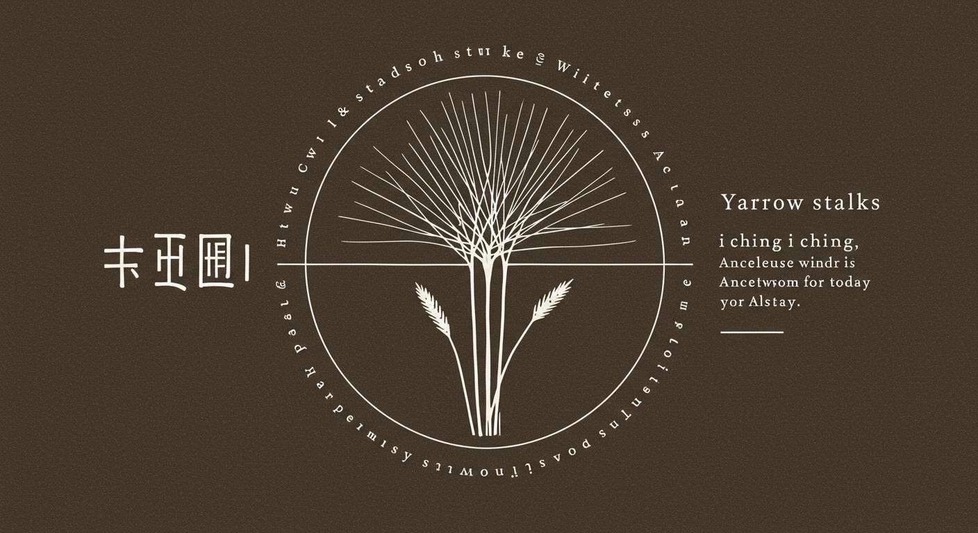 Yarrow Stalks I Ching: Ancient Wisdom for Today