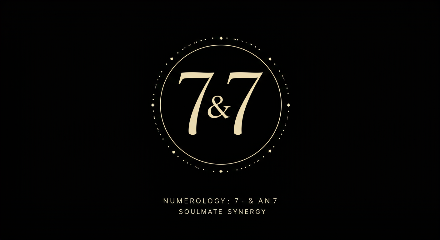 Numerology 7 & 7: Soulmate Synergy