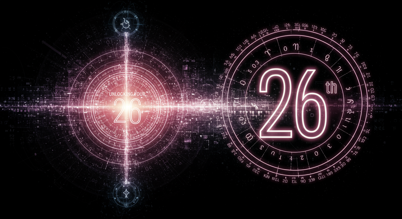 Unlocking Your 26th Birthday: A Numerology Guide