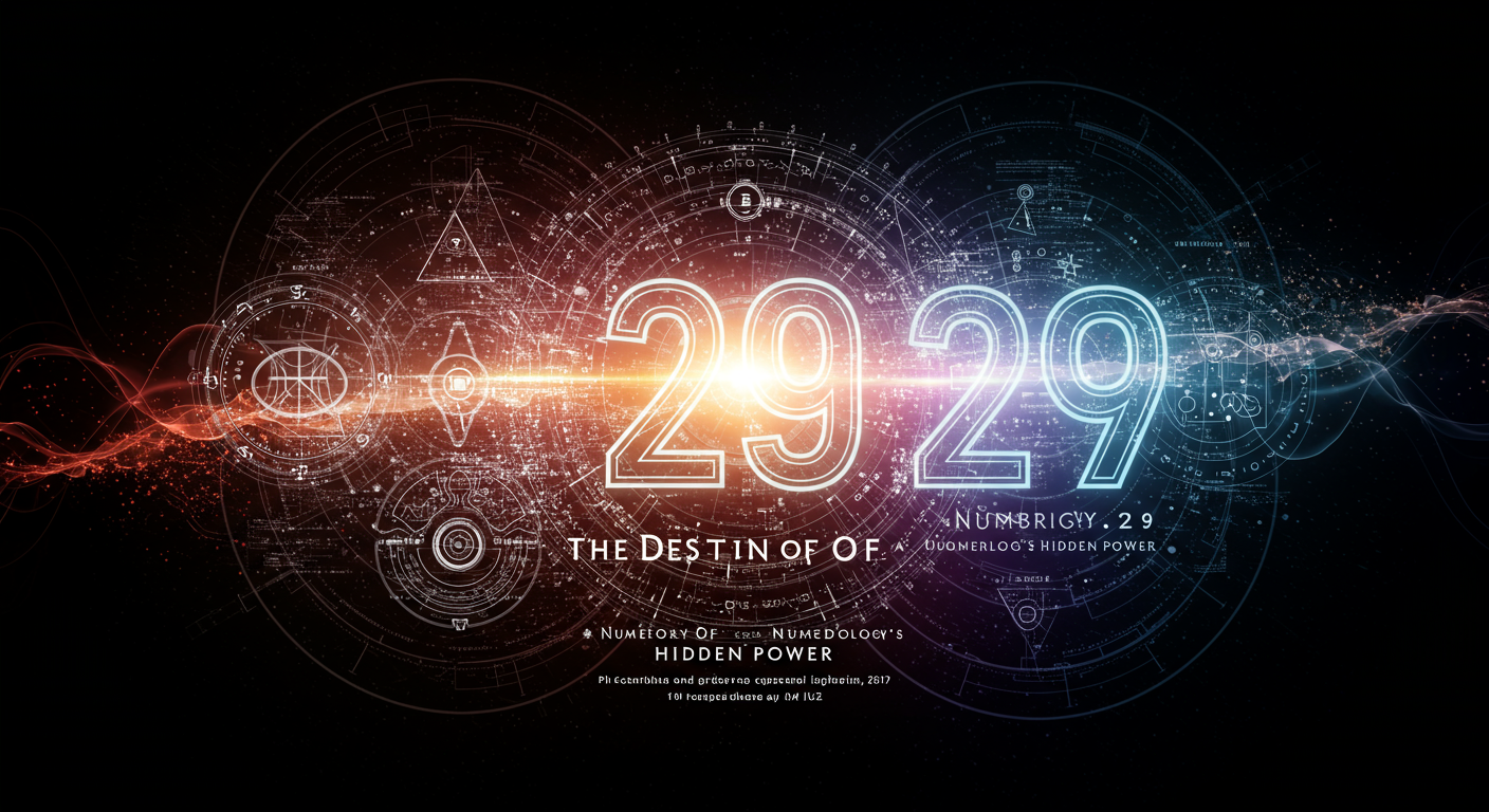 The Destiny of 29: Numerology's Hidden Power