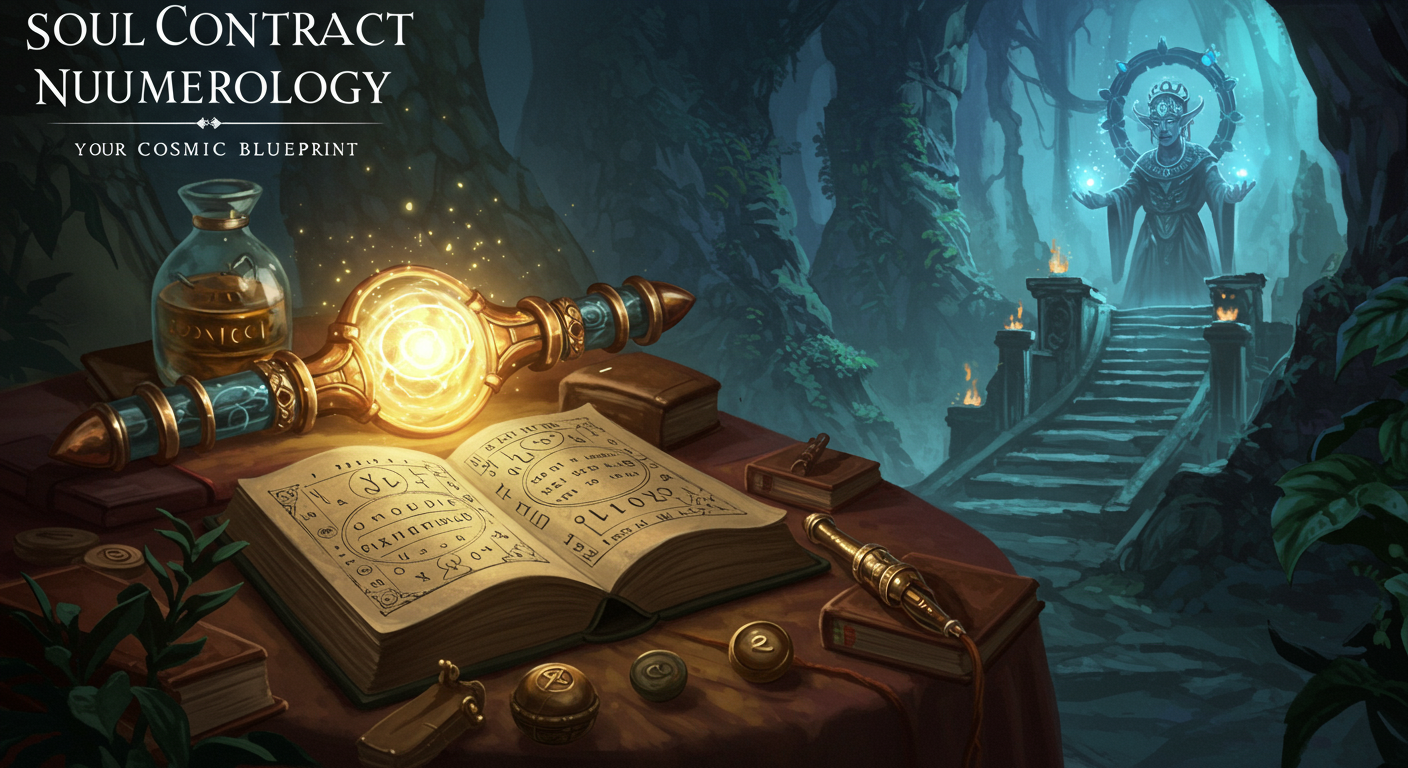 Soul Contract Numerology: Your Cosmic Blueprint