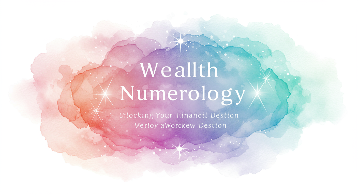 Wealth Numerology: Unlocking Your Financial Destiny
