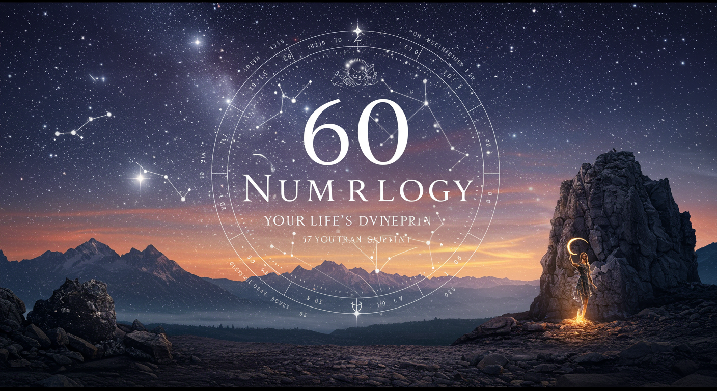 60 Numerology: Your Life's Divine Blueprint